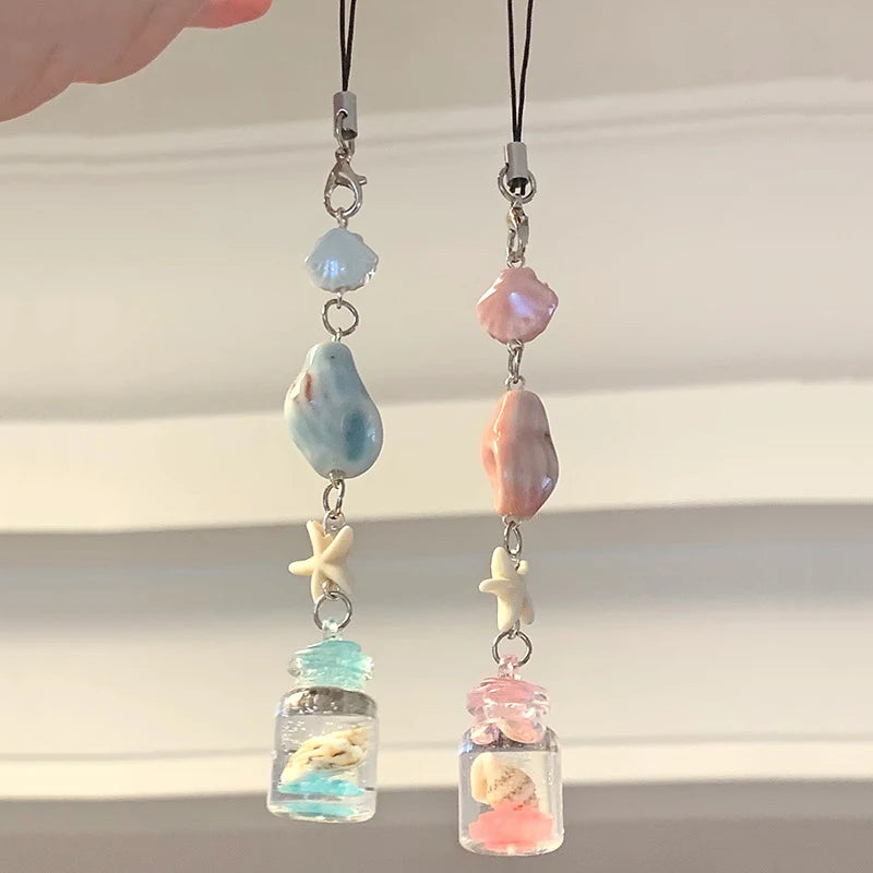 Cute Wind Chime Pendant Keyring
