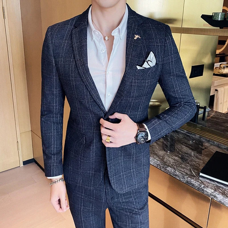 Hemp Blazer Pants Hosts Suit