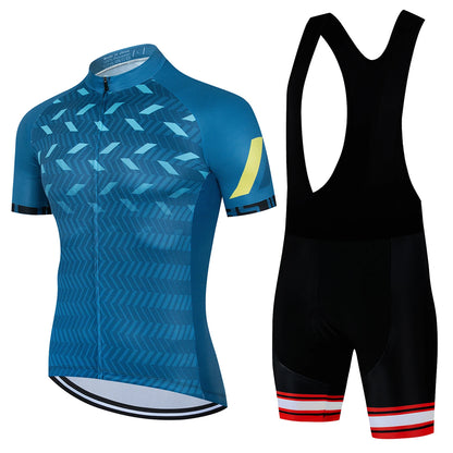 Pro Team Cycling Jersey Set
