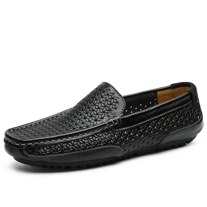 Genuine Leather Driving Moccasins