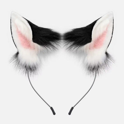 Plush Fox Ears Headband