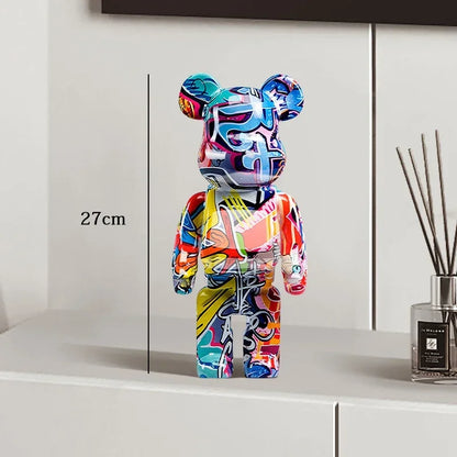Graffiti Bear Statue