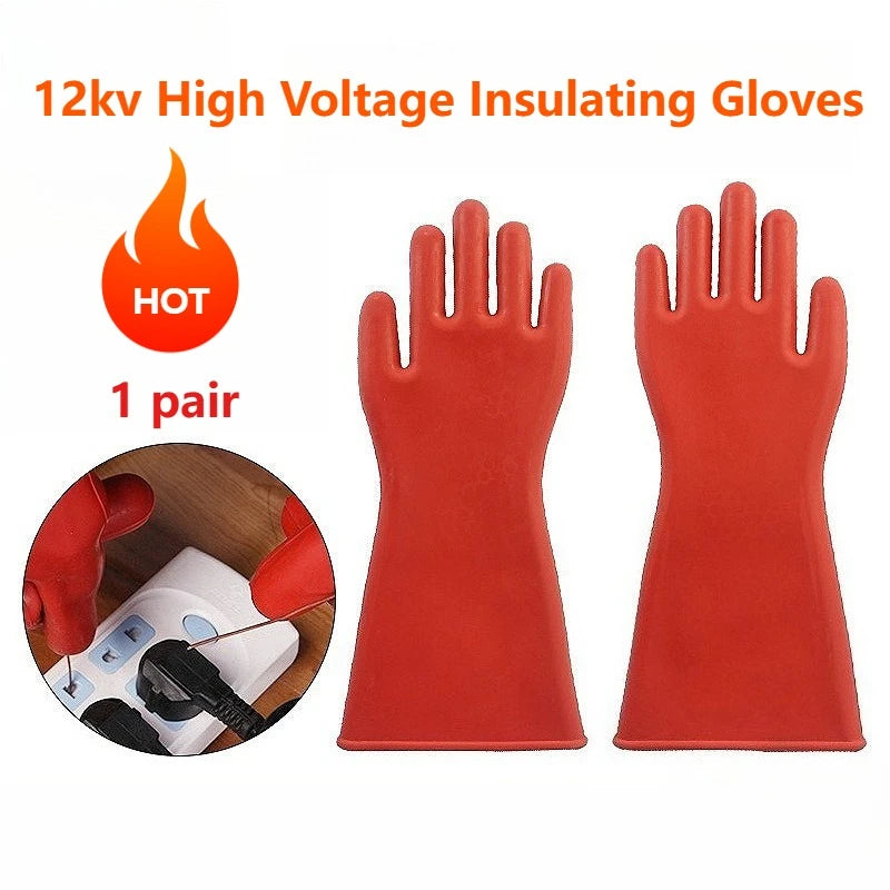 High Voltage Insulating Gloves