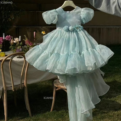 Princess Tulle Flower Girl Dress