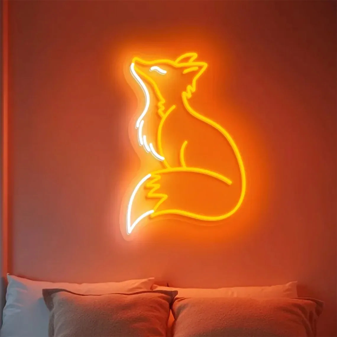 Images Fox Sign Fox Neon Sign – The Goodie Nook