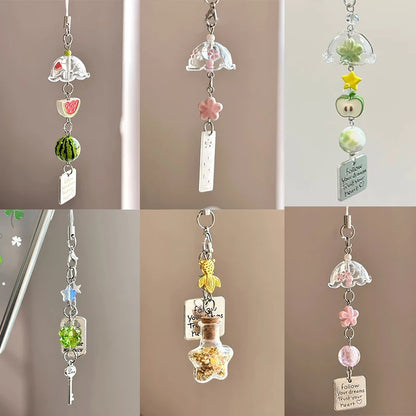 Cute Wind Chime Pendant Keyring