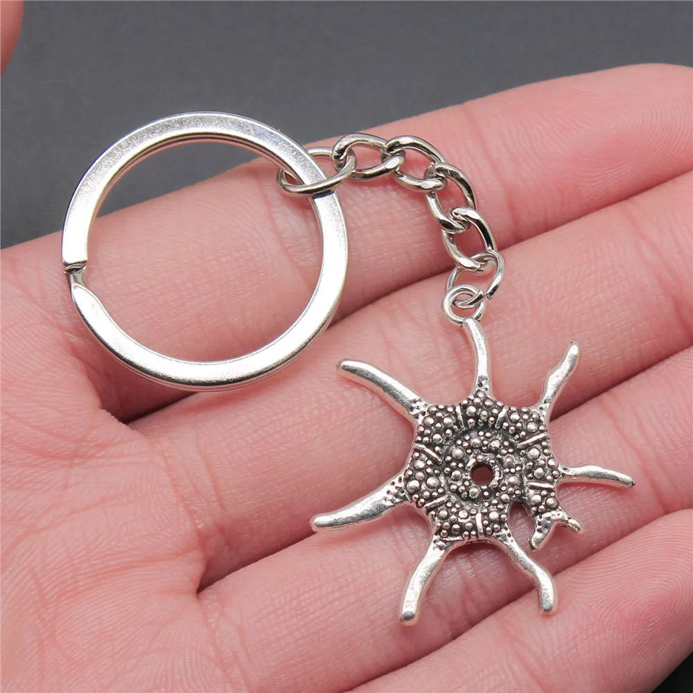 Seahorse Octopus Mermaid Keychains Nail