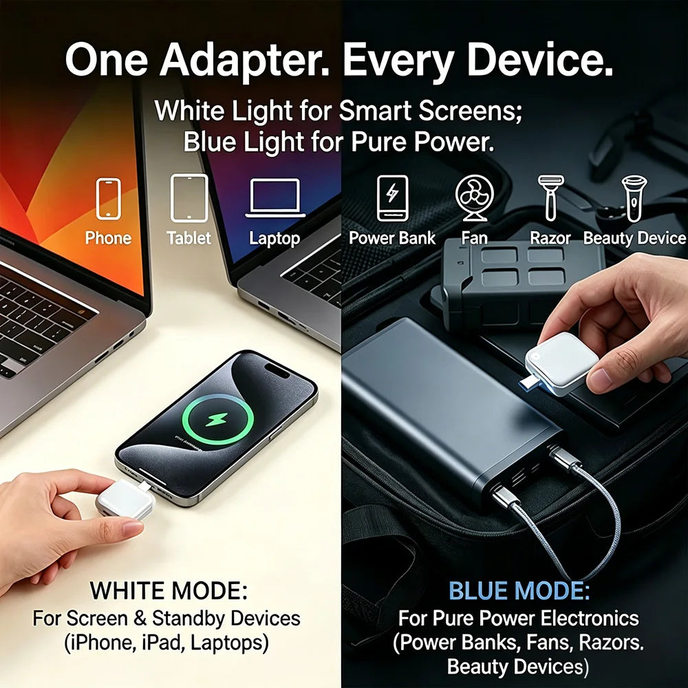 Smart USB Charging Adapter