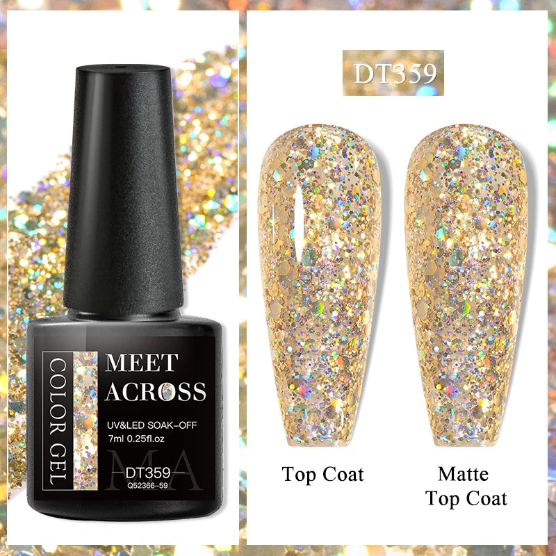 MEET ACROSS Matte Gel Polish