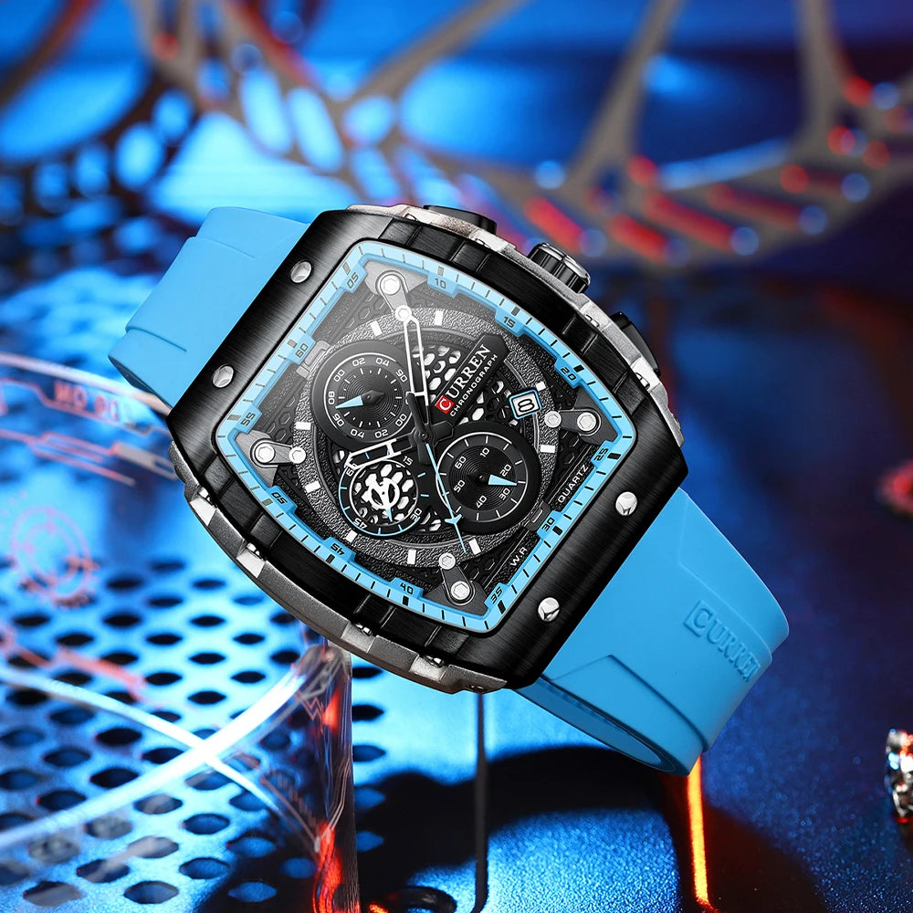 Men’s Luxury Square Quartz Watch
