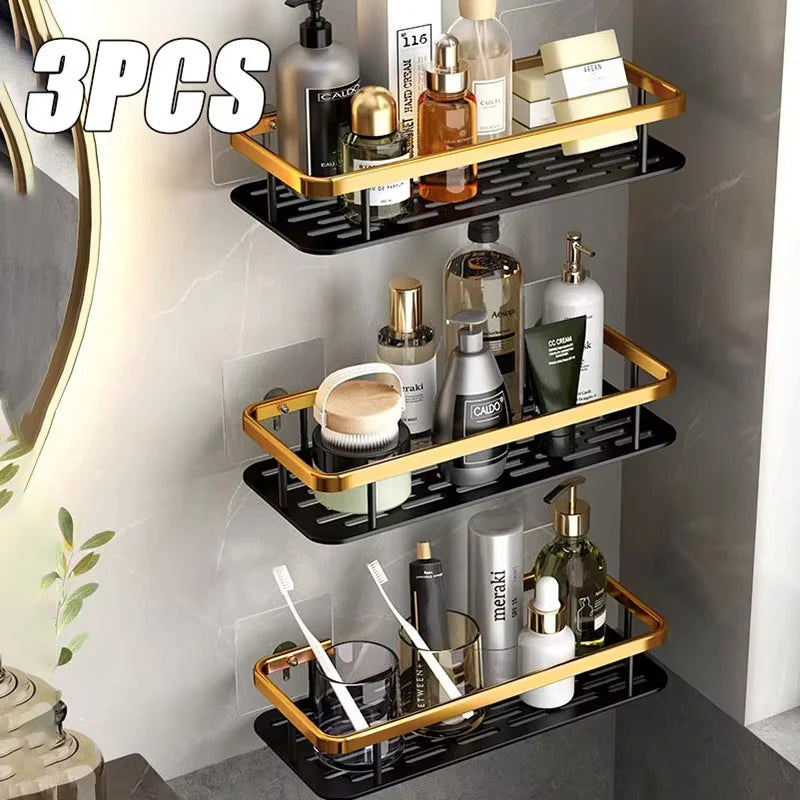No-Drill Corner Shelf