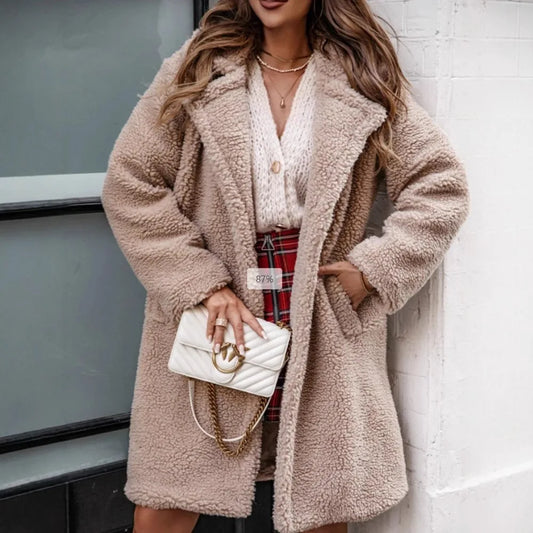 Woolen Lapel Jacket