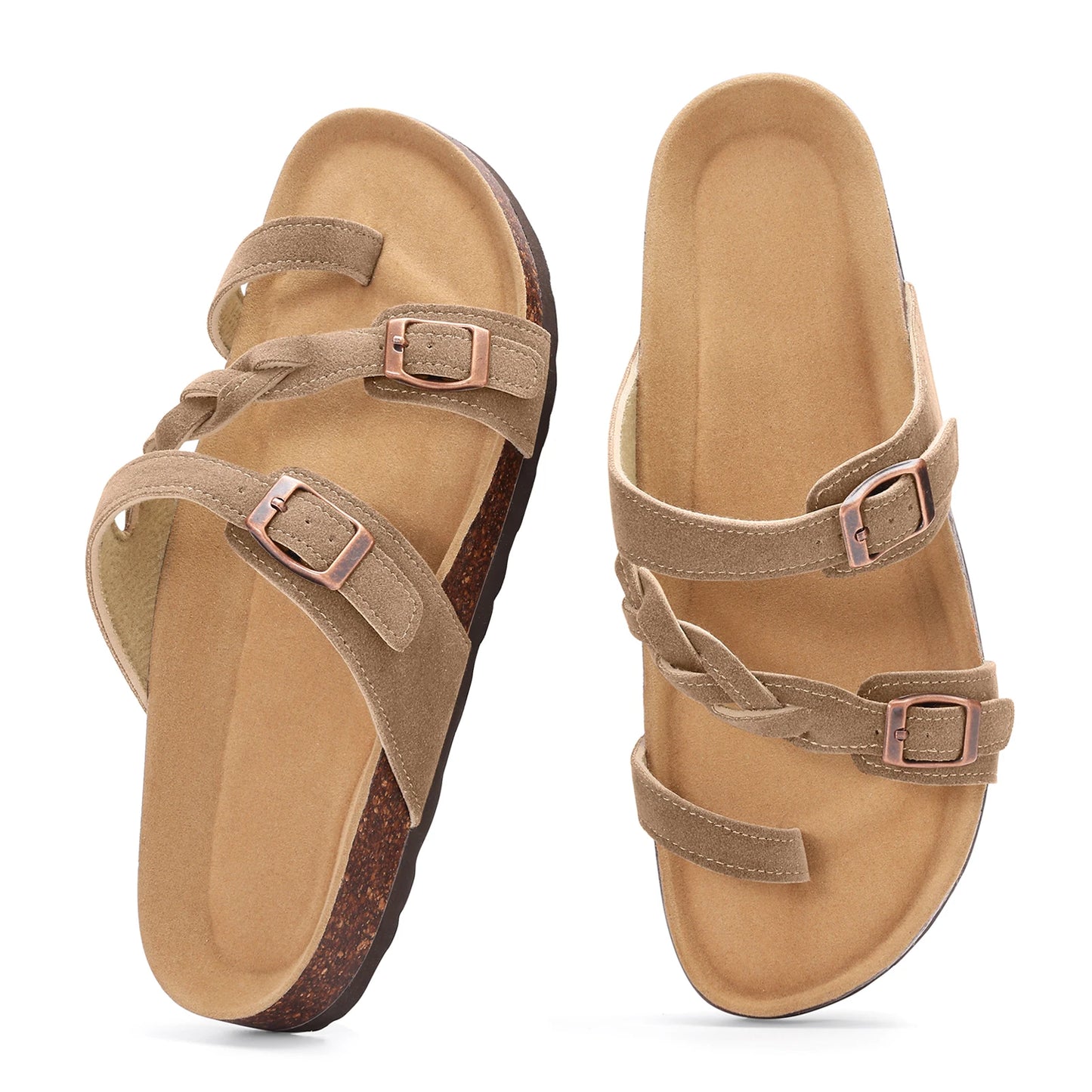 Smile Leather & Suede Clogs
