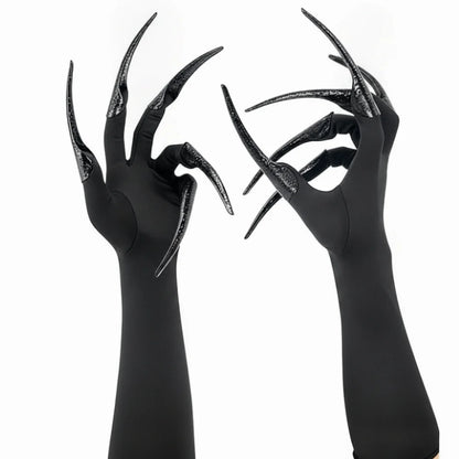 Black Witch Claw Nail Gloves