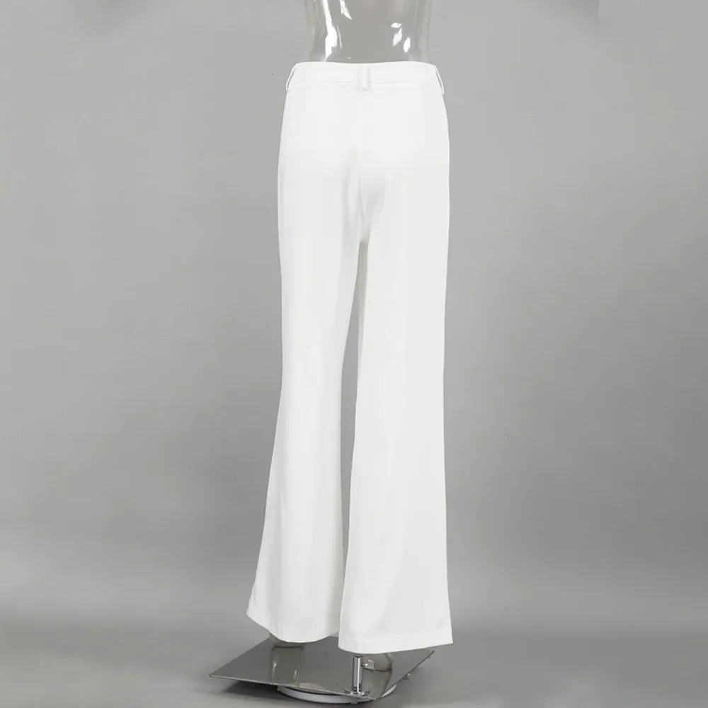 High Waist Wide Pants