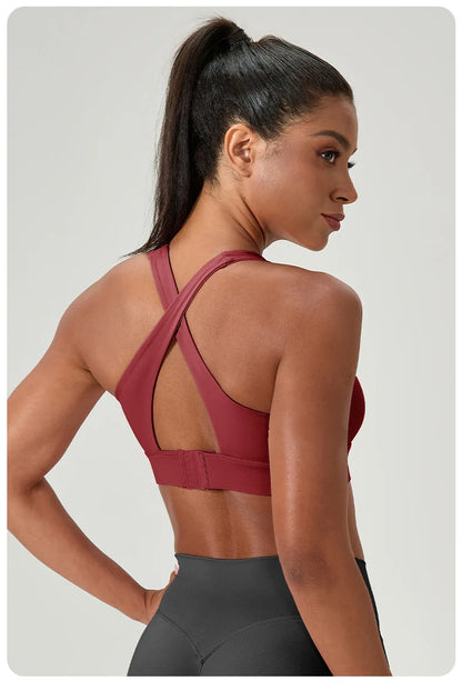Yoga bra detachable padding quick-drying