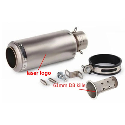 Universal 51/60mm Carbon Fiber Exhaust Muffler DB Killer