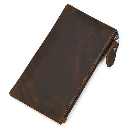 Leather Long Wallet
