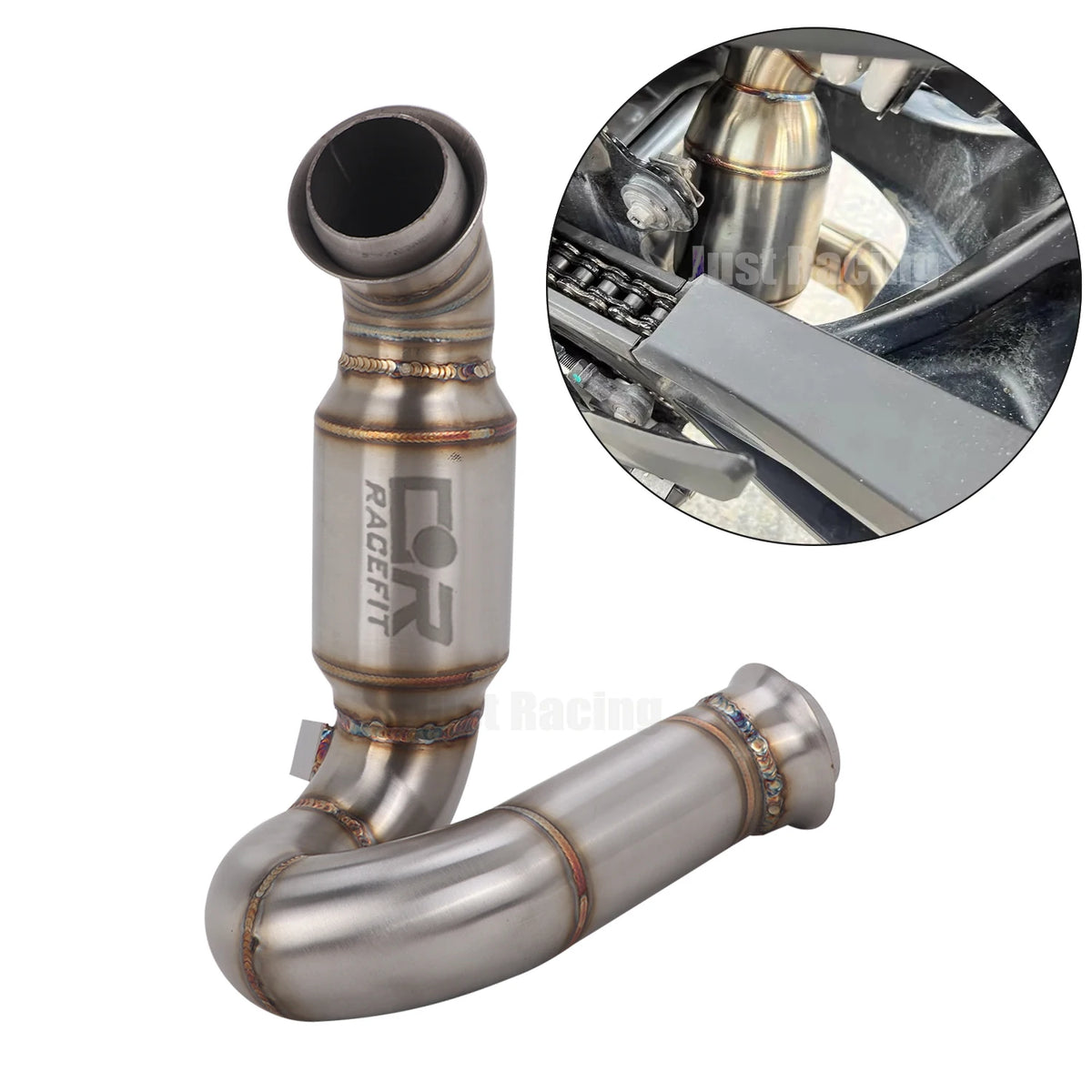 CFMOTO 1000MT-X Titanium Alloy Mid-Link Muffler Pipe