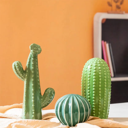 Ceramic Cactus Ornament
