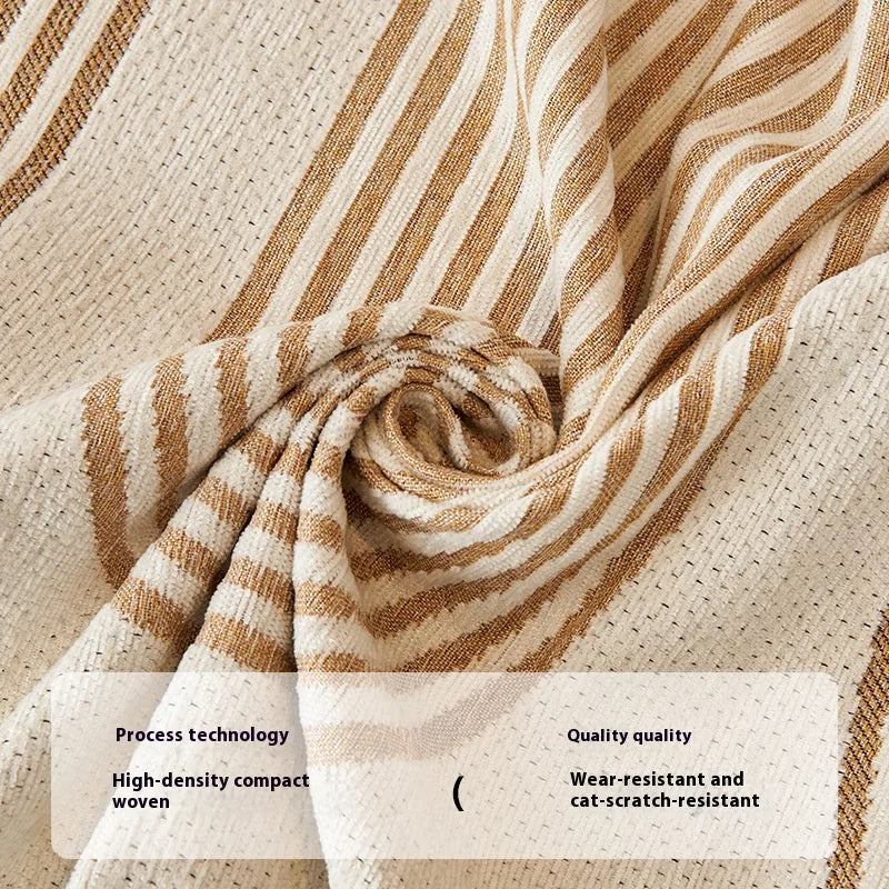 Chenille Tassel Sofa Cover