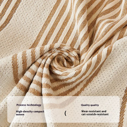 Chenille Tassel Sofa Cover