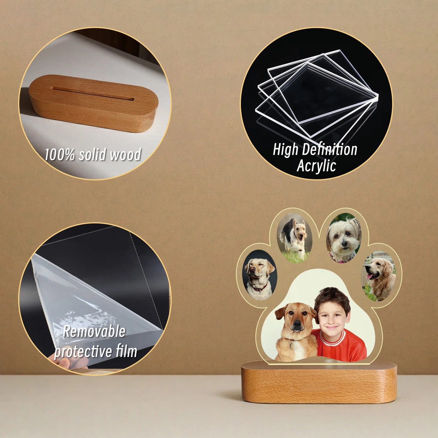 Personalized Pet Night Light