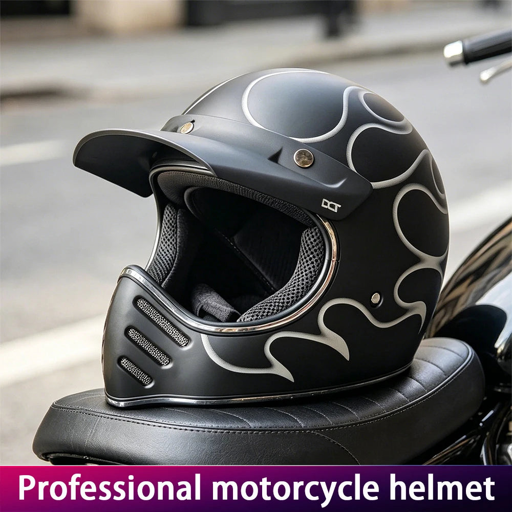 Eagle-Shape Retro Off-Road Helmet