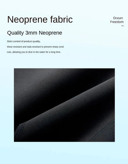 3MM Neoprene Full-Body Diving Wetsuit
