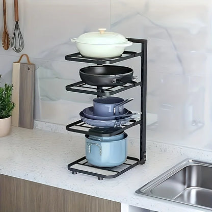 Steel Reusable Organzier Kitchen Adjustable