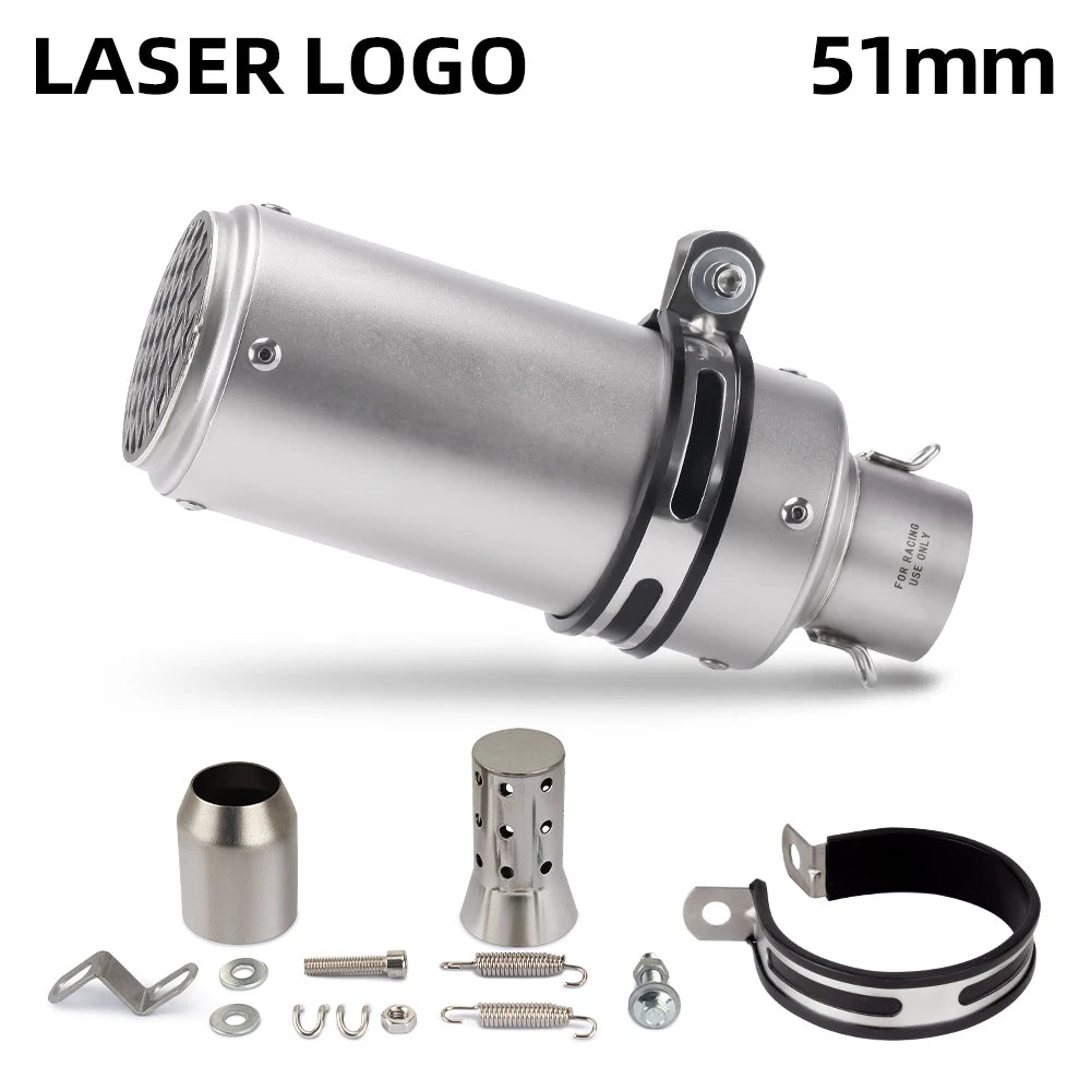 Universal 51mm GP-Project Racing Exhaust Muffler