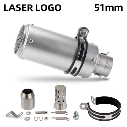 Universal 51mm GP-Project Racing Exhaust Muffler