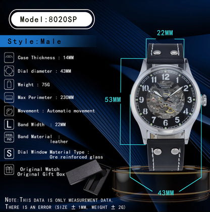 Longlux Vintage Pilot Watch