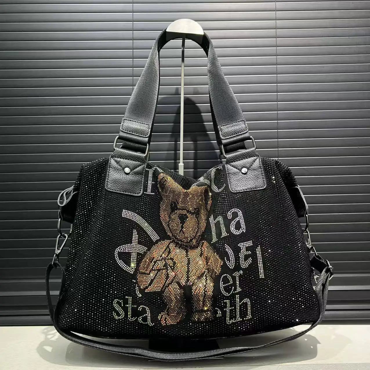 Nylon Teddy Bear Tote