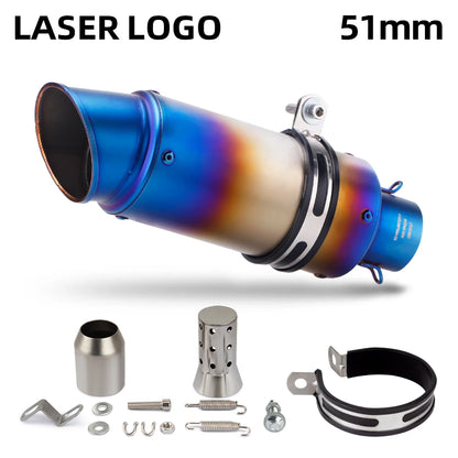 Universal 51mm GP-Project Racing Exhaust Muffler