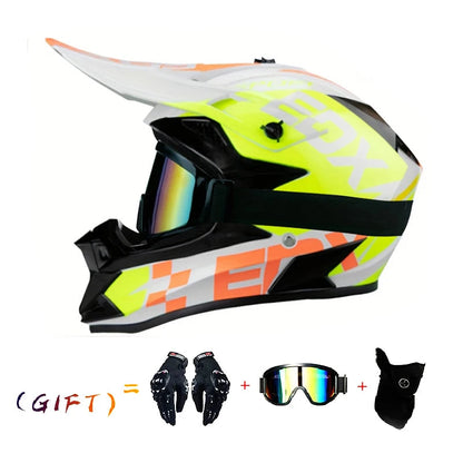VGV Three-Piece Off-Road Motocross Helmet