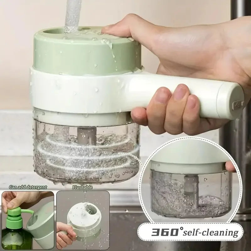 4 In 1 Electric Vegetable Cutter