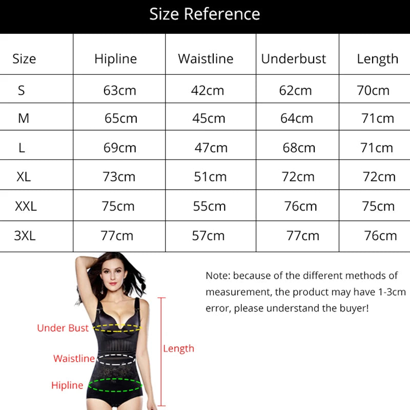 OWEQ Seamless Waist Trainer Bodysuit