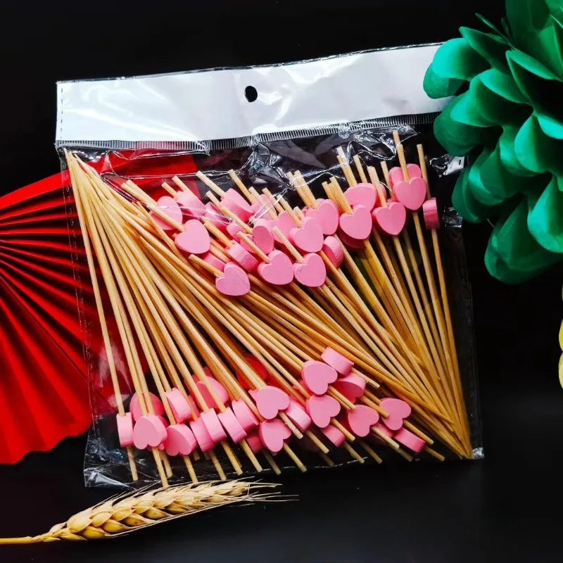 Red Heart Bamboo Sticks