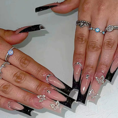 Leopard Cherry Press-On Nails