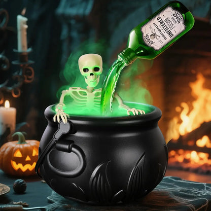 Witch Cauldron Fog Light Prop