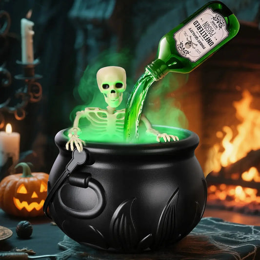 Witch Cauldron Fog Light Prop