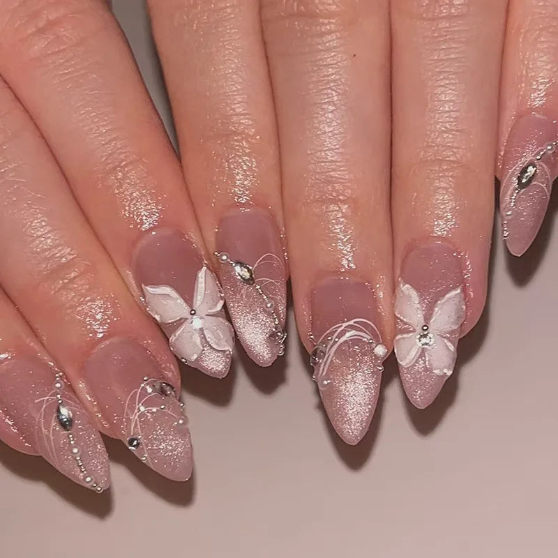 French Wave Press-On Nails