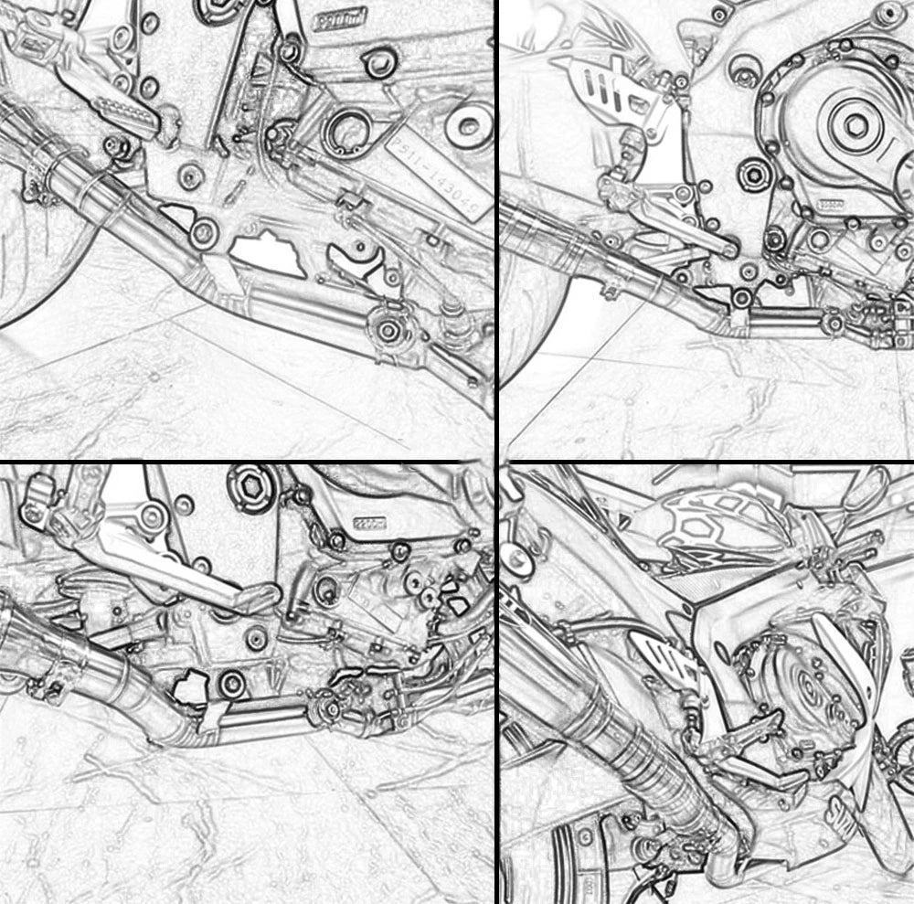 Suzuki GSXR600/750 Exhaust Mid-Pipe Connector