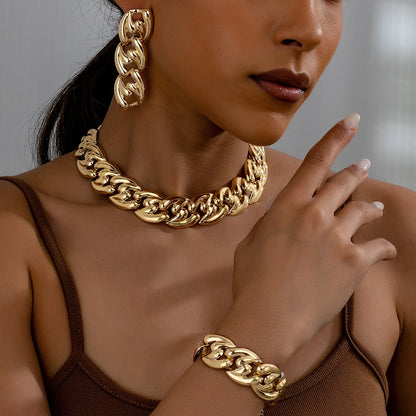 Geometric Jewelry Set