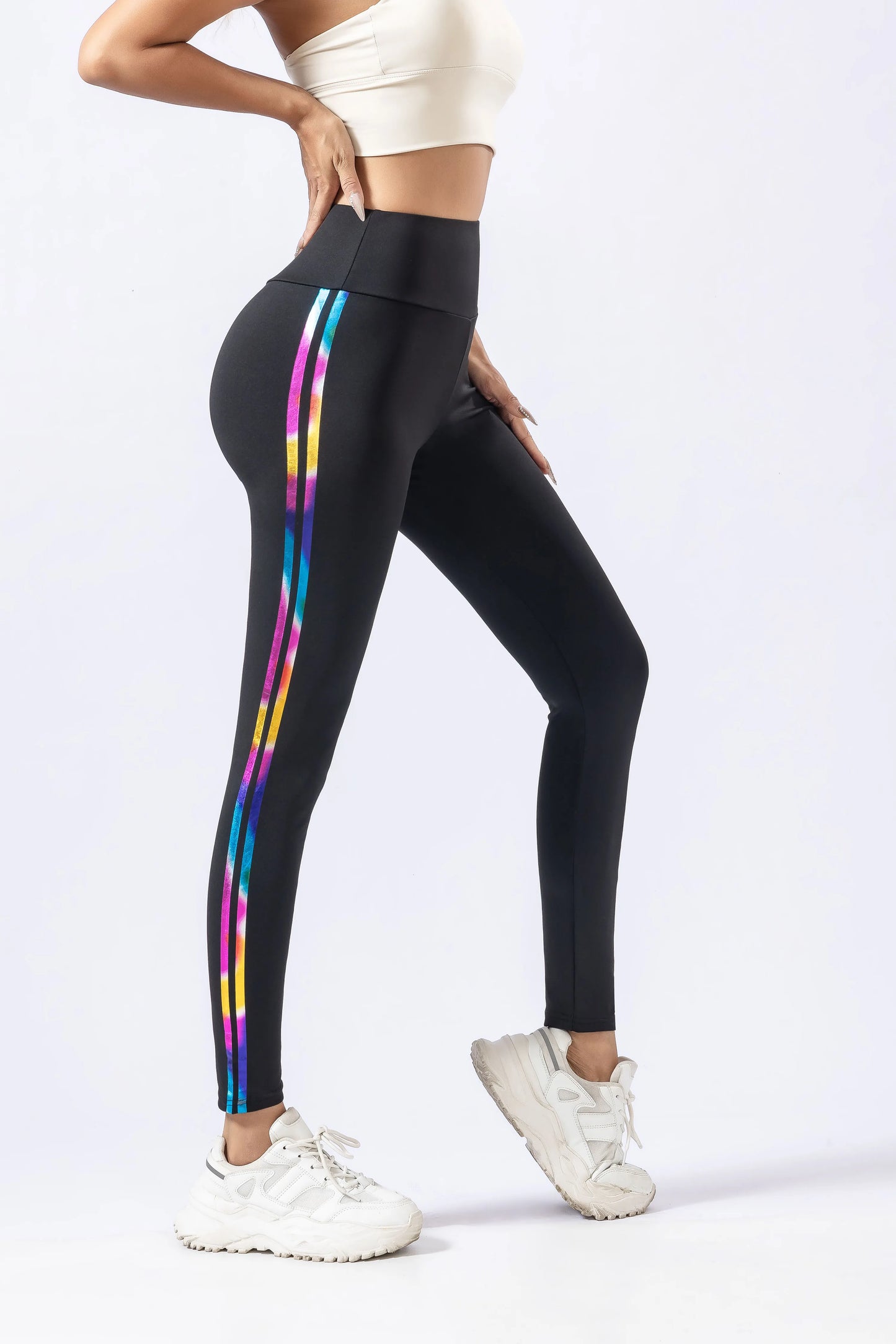 Slim Fit Plus-Size Trousers