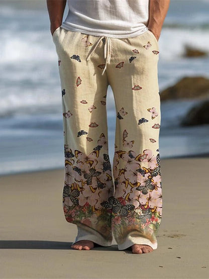 Pirate 3D Printed Casual Street Trouser