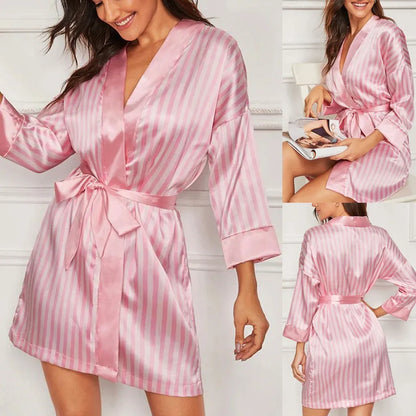 Satin Robe Set