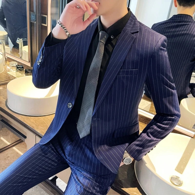 Slim Fit Two-Piece Spring Suit