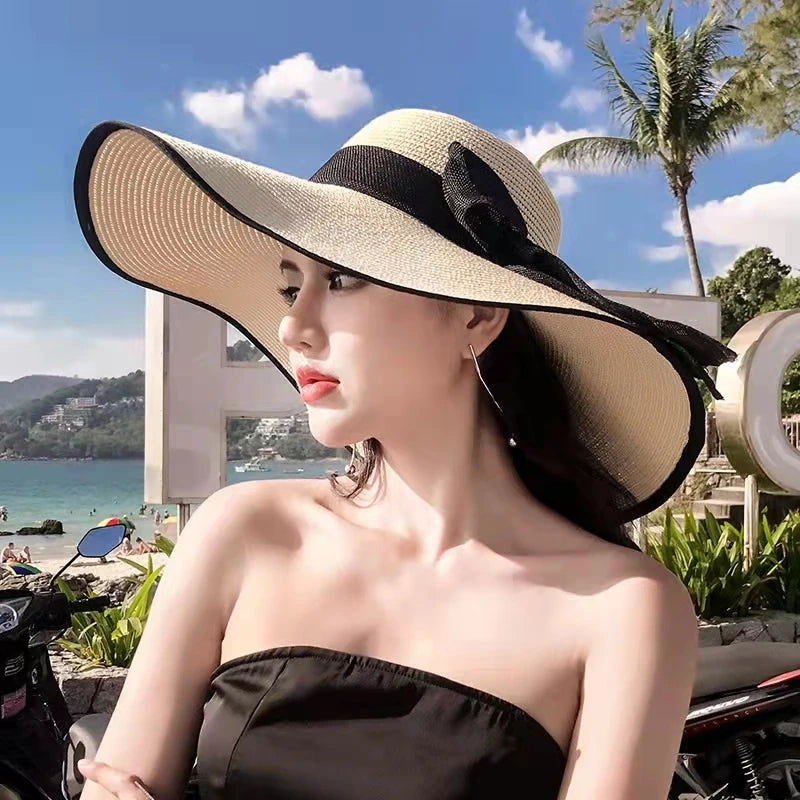 Foldable Summer Straw Hat